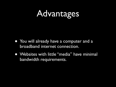 Advantages